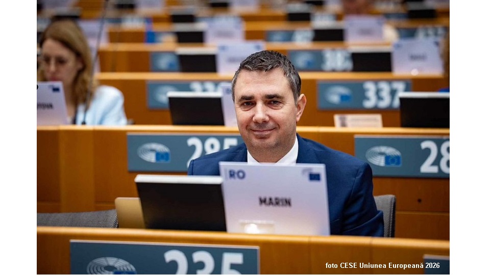 Florian Marin, Chestor CESE (foto CESE Uniunea Europeană 2026)