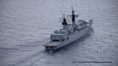 Fregata "Regele Ferdinand"- 221 (Foto: facebook.com/ForteleNavaleRomane)