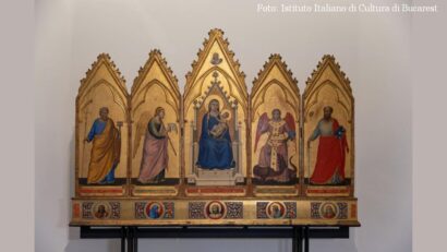 Il Polittico di Giotto al SACRUM Art Festival di Iași (foto: Istituto Italiano di Cultura Bucarest)