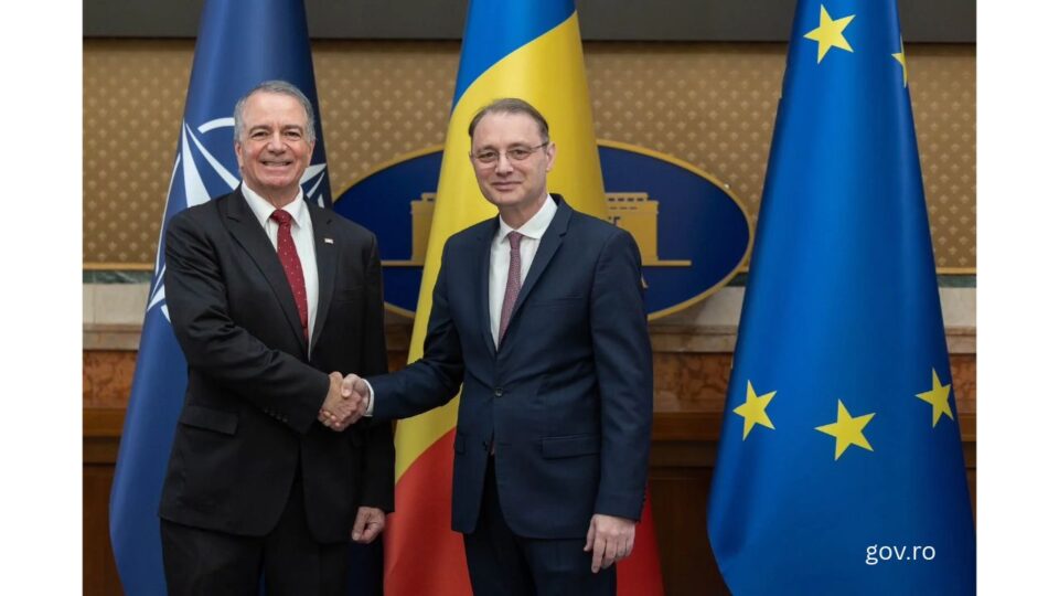 Ambasadorul SUA, Darryl Nirenberg, primit la Palatul Victoria de premierul Luca Niculescu / Foto: gov.ro