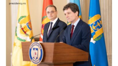 Luca Niculescu, desmenat s[ formeze Executivul de către președintele Dan (Foto: presidency.ro)