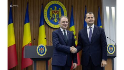 Luca Niculescu și Vasile Tofan / Foto: gov.ro