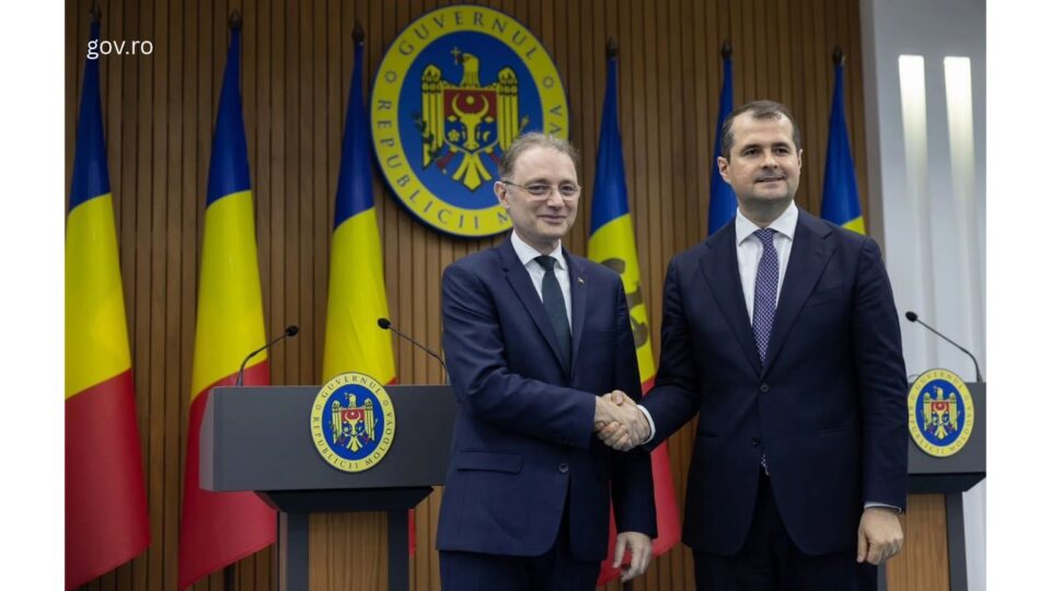 Luca Niculescu și Vasile Tofan / Foto: gov.ro