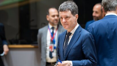 Nicușor Dan, la reuniunea Consiliului European (Foto: presidency.ro)