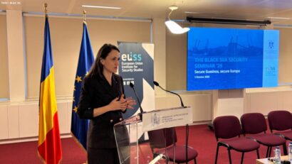 Oana Țoiu a deschis seminarul „The Black Sea Security Seminar ’26 - Secure Euxeinos, Secure Europe” (foto: mae.ro)