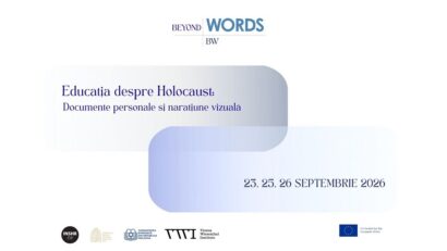 Proiectul „Dincolo de cuvinte” (foto Institutul „Elie Wiesel”)