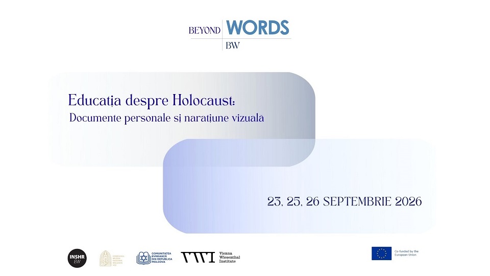 Proiectul „Dincolo de cuvinte” (foto Institutul „Elie Wiesel”)