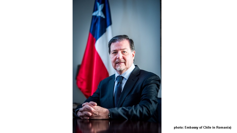 The Ambassador of Chile to Bucharest, H.E. Alex Wetzig (photo: Embassy of Chile in Romania)