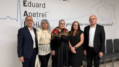 Vizită la Spitalul Buhuşi (foto Spitalul „Prof. Dr. Eduard Apetrei” Buhuși)