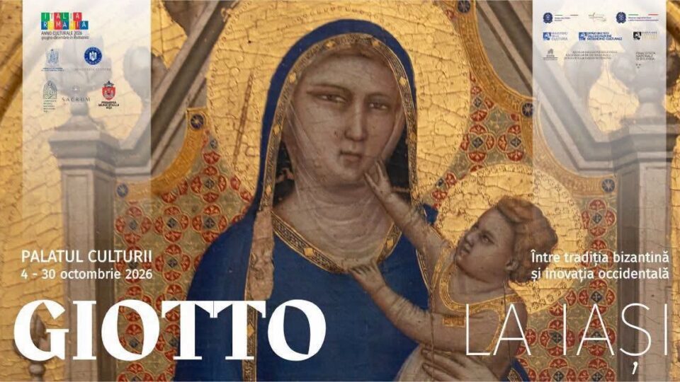 Il Polittico di Giotto al Palazzo della Cultura di Iași (Foto: Istituto Italiano di Cultura Bucarest)