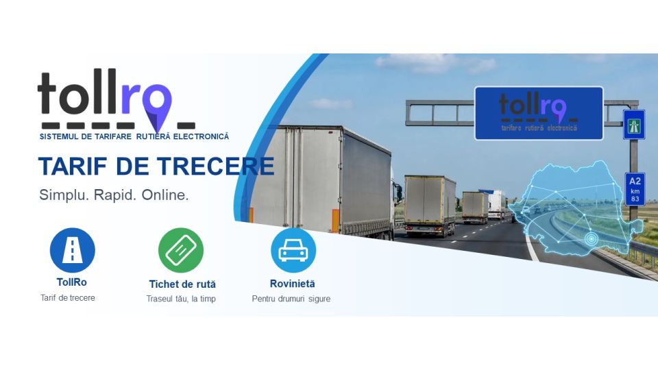 Platforma e-TollRo a devenit funcţională (Foto: CNAIR)