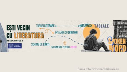 În luna octombrie se desfășoară în capitală proiectul „Ești vecin cu literatura în Sectorul 1”.